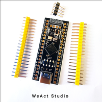 Placa de Desarrollo STM32F411CEU6 STM32F4, Placa Base del Sistema Mínimo, MicroPython, WeAct Studio