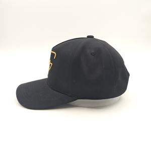Vente directe usine – Casquette unisexe structurée en coton à 5 panneaux, broderie 3D personnalisée, logo Oxford Dobby Argyle, style sport et mode, ajustable - Product Image 5
