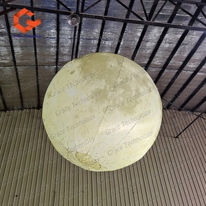 Decorazione pubblicitaria gigante gonfiabile luna <span class=keywords><strong>pianeta</strong></span> appeso gonfiabile giallo luna palloncino far saltare il <span class=keywords><strong>pianeta</strong></span> per la promozione - Product Image 5