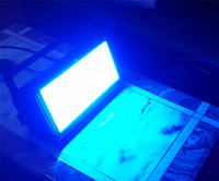 Lumière stroboscopique LED RGB 1000 couleurs éclairage de scène pour boîte de nuit KTV entrepôt DJ-projecteurs de corps en aluminium avec effet de faisceau