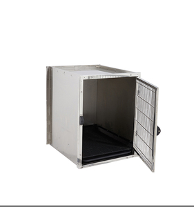 Cage d'hébergement <span class=keywords><strong>pour</strong></span> animaux de compagnie de taille moyenne YM-KA505 moderne, <span class=keywords><strong>porte</strong></span> en acier inoxydable 304, corps de cage en acier inoxydable 201, serrure silencieuse, boîte modulaire - Product Image 4