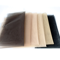 Filet en dentelle suisse transparent invisible de 1 yard pour la confection de perruques en dentelle, accessoires pour perruques, bonnets de tissage, outils pour filets à cheveux