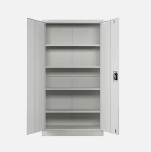 Armoire <span class=keywords><strong>de</strong></span> <span class=keywords><strong>rangement</strong></span> <span class=keywords><strong>de</strong></span> <span class=keywords><strong>garage</strong></span> <span class=keywords><strong>de</strong></span> 71 pouces <span class=keywords><strong>de</strong></span> haut grand casier industriel avec étagères réglables classeur en acier <span class=keywords><strong>placard</strong></span> en métal - Product Image 4
