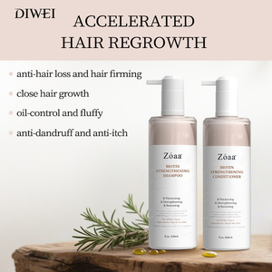 DIWEI Marque Blanche Bio Shampooing et Revitalisant à la <span class=keywords><strong>Biotine</strong></span> Naturelle sans Sulfate pour Hommes et Femmes - Product Image 3