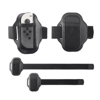 Sangle de jambe sportive pour manettes Joy-Con Nintendo Switch 2, sangle élastique réglable, bande de maintien pour jambe, s'adapte aux jambes longues et courtes, lot de 2