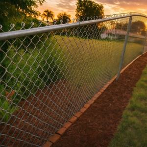 Konut Bahçesi için Yeşil Tel Örgü Çit; 1.8 Metre Yüksekliğinde Metal Çit; Dokuma Metal Tel Örgü - Product Image 2