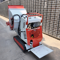 Neuer Minidumper Hydraulischer Ketten-Raupenlader Kleiner Kipplaster
