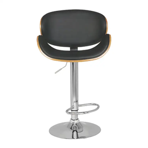<span class=keywords><strong>Chaise</strong></span> de bar <span class=keywords><strong>haute</strong></span> de <span class=keywords><strong>cuisine</strong></span> pivotante à hauteur de comptoir de siège en bois Offre Spéciale moderne nouveau design - Product Image 5