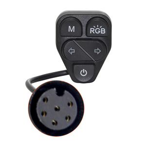 Interruptor de manillar para scooter eléctrico de 48 V con botón de control integrado, luz delantera, señal de giro y bocina para piezas de scooter Kukirin T3 - Product Image 2