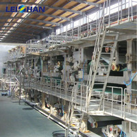 Machine à papier Turneky, ligne de production de carton rigide, machine à papier carton duplex 300 g/m²
