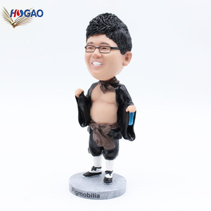 Figurines de tête de bobble en résine, OEM accepté, produits de tête de bobble en résine artisanat en résine - Product Image 6