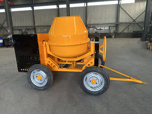 Máquina eléctrica portátil manual a buenos precios, herramienta mezcladora de hormigón, minihormigoneras de tipo pequeño de 350 l a la venta, China - Product Image 6