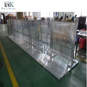 Barrière de contrôle de foule en alliage d'aluminium, vente en gros d'usine, barrière anti-écrasement pour événements extérieurs et concerts - Product Image 4