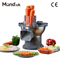 Mond.uk M1 300kg/uur Commerciële Elektrische Groenten- en Fruit snijmachine voor Kantines en Restaurants