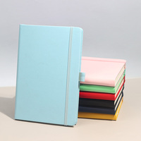 Cuaderno de Tapa Dura de PU Colorido A5 al por Mayor del Fabricante, Diario Personalizado con Impresión CMYK para Promoción