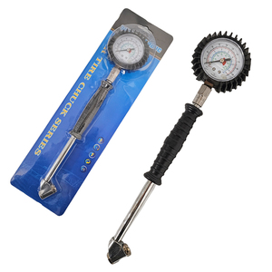 New <b>Pressure</b> Gun <b>Tire</b> Inflator Dual Head Long Handle Car <b>Tire</b> <b>Pressure</b> <b>Gauge</b> Tool - Product Image 3