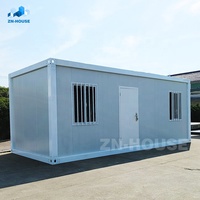 Maison mobile modulaire de luxe de 20 pieds, 30 pieds, 40 pieds, détachable, préfabriquée en acier, maison de camping, maison préfabriquée en conteneur miniature