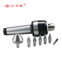 Tour conique Morse Live Center Interchangeable MT2 MT3 MT4 MT5 Fraiseuse rotative pour acier à centre Live