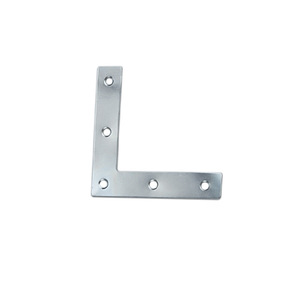Équerre d'angle en acier épaissie à 90 degrés de 5 mm pour support de meuble, table ou étagère - Product Image 2