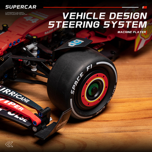 ชุดของเล่นตัวต่อรถยนต์ Farrary <span class=keywords><strong>F1</strong></span> ABS รุ่น 1/8 จำนวน 1262 ชิ้น แบบตั้งโชว์ (มีรุ่นไดนามิกอัปเกรดให้เลือก) - Product Image 4