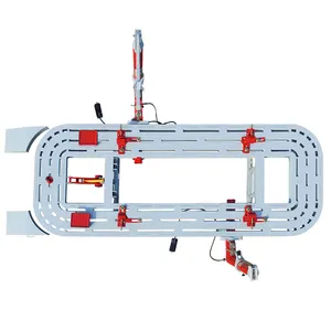 Machine de cadre de carrosserie automobile en tube carré en acier/machine de redressage de châssis/redresseur de châssis