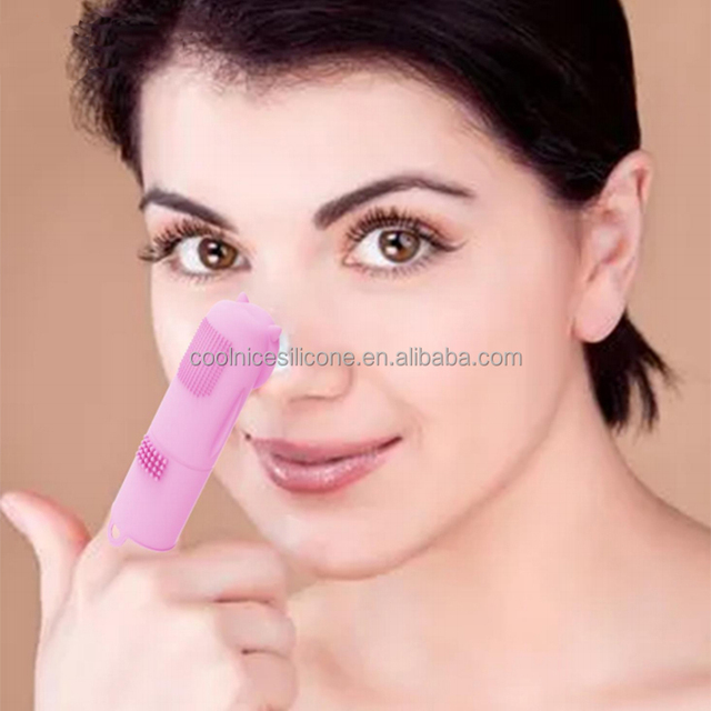 Multi-Functional Durable Silicone Finger Tips Face Care Beauty Tools Accessories Facial Finger Cots with Multi-Use Patten