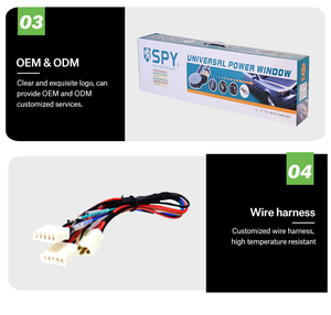Module de fermeture de vitre électrique automatique universel à 4 portes Système de roulement électrique pour la plupart des voitures à 4 portes - Product Image 4