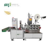 Máquina de embalaje de película de papel de palillo de bambú palillo de dientes desechable de salida de fábrica de bajo costo