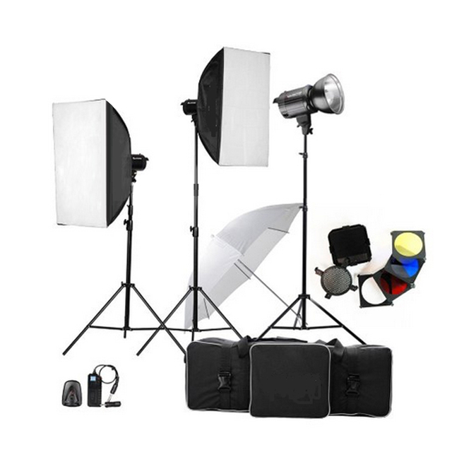 Photo Studio Accessories Equipment Set Indoor Photography Studio Softbox Kit