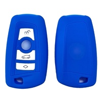 Coque de protection en silicone moulée avec précision pour clé intelligente BMW à 3 boutons, résistante à l'usure et aux rayures