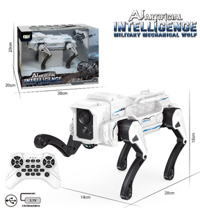 <span class=keywords><strong>Robot</strong></span> chien loup mécanique bionique intelligent RC, télécommandé, programmable, pour cascades et marche, <span class=keywords><strong>robot</strong></span> quadrupè<span class=keywords><strong>de</strong></span> militaire, jouet cadeau - Product Image 1