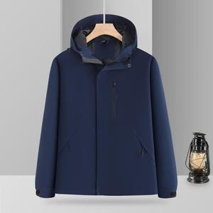 Chaqueta Impermeable de Alta Calidad para Senderismo 2023, con Capucha, Diseño Personalizado con Logotipo, Chaqueta Softshell para Hombre, para Invierno - Product Image 6