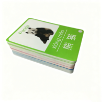 99 cartes de jeu éducatives pour enfants en chinois et en anglais, jeu de mémoire personnalisé