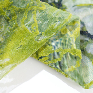 Vải Tuyn Co Giãn Thoải Mái Giá Tốt Vải Lưới Có Dây Buộc Nhuộm Màu 95% Nylon 5% Spandex Mềm Mại - Product Image 2