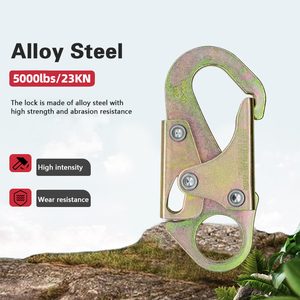 Jensan biểu tượng tùy chỉnh giả mạo thép Snap <span class=keywords><strong>hook</strong></span> 23kn kích hoạt an toàn đôi khóa chất lượng tốt nhất giả mạo thép Snap <span class=keywords><strong>hook</strong></span> - Product Image 5