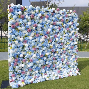 Elegante Combinación de Hortensias y Rosas Azules para Decoración de Interiores, Ceremonias y Sesiones de Fotos - Product Image 2