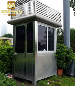 आधुनिक स्टेनलेस स्टील के निर्माण के लिए लंदन टेलीफोन बूथ प्रीफैब हाउस सजावटी उद्देश्यों - Product Image 5