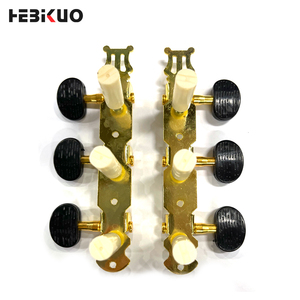 ZA18 OEM Chiavette Dorate per <span class=keywords><strong>Chitarra</strong></span>, 1 Paio, Meccaniche in Ferro per <span class=keywords><strong>Chitarra</strong></span> <span class=keywords><strong>Classica</strong></span>, Chiavi di Accordatura con Pulsante Ovale - Product Image 5