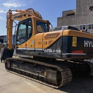 Excavadora usada Hyundai 220lc-9s con gran descuento, 22 toneladas, motor de núcleo de motor original, excavadora Hyundai 220lc-9s a la venta - Product Image 5
