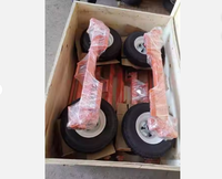 Chariot de déplacement de véhicules lourds 3 tonnes avec roues universelles, outil de positionnement et de remorquage pour atelier de réparation automobile