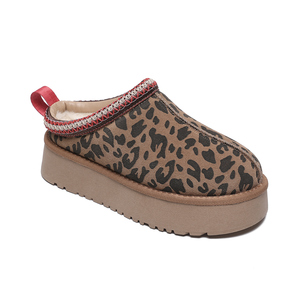 Botas de Nieve de Cuero Impermeables con Punta Cerrada para Mujer, de Alta Calidad, Lujosas, Originales, Modernas, Cálidas para Invierno, con Forro de Peluche - Product Image 4