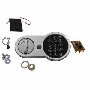 ชุดอุปกรณ์เสริมสำหรับล็อคตู้เซฟดิจิตอลอิเล็กทรอนิกส์ ระบบป้อนรหัสผ่าน วัสดุพลาสติก ABS อะไหล่ล็อคอัจฉริยะ - Product Image 1