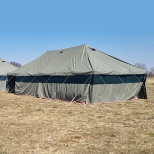 Tente de camping en toile imperméable vert armée pour <span class=keywords><strong>safari</strong></span> en <span class=keywords><strong>Afrique</strong></span>, 5x10M, 20-30 personnes, vente en gros - Product Image 1