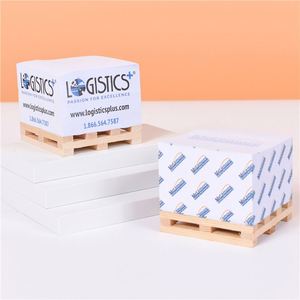Blocs de mémos personnalisés en papier offset pour la logistique, impression sur 5 faces, autocollants, cadeau d'entreprise, notes adhésives en cube - Product Image 4