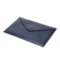 Cadeau de haute qualité grand Logo en cuir japonais maquillage maquillage cosmétique enveloppe sac sacs de rangement pour Ipad femmes