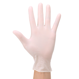 Gants en nitrile réutilisables de vente chaude gants en latex jetables imperméables blancs résistants aux produits chimiques anti-dérapants disponibles en vrac - Product Image 1