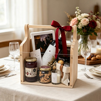 Boîte cadeau personnalisable en pin poli fait main – Forme et taille sur mesure pour cadeaux d'occasion (Mariage/Naissance/Anniversaire)