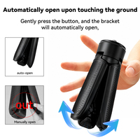 Tripod Mini dan Pegangan yang Cocok untuk DJI Osmo Pocket 3/4 dan Insta360 Luna Ultra |   Satu Klik untuk Membuka Stand dan Pegangan Desktop
