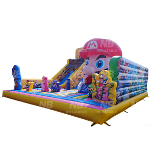 Gran Parque de Atracciones, Casa de Juegos Inflable para Adultos, Ciudad de la Diversión, Parque Temático Inflable para Niños, Gran Parque de Trampolines, Trampolín Inflable - Product Image 6