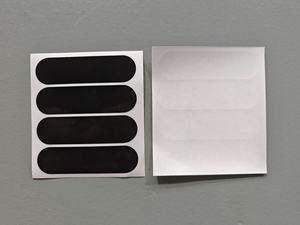 Pegatina de <span class=keywords><strong>casco</strong></span> de alta visibilidad, pegatinas reflectantes para motocicleta, pegatina negra para <span class=keywords><strong>casco</strong></span> - Product Image 5